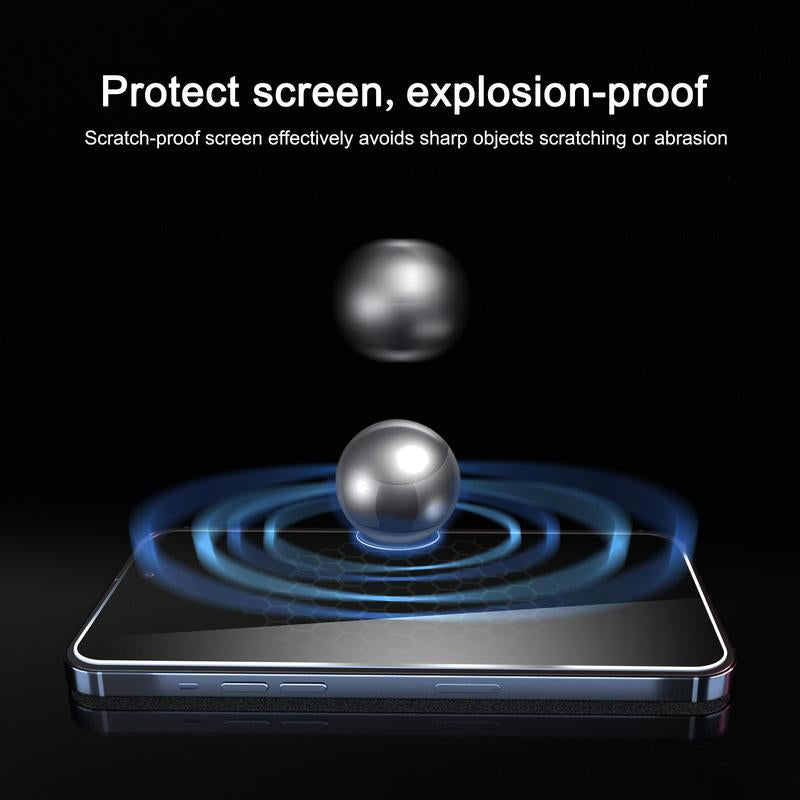 3-PACK for Iphone 15 14 13 12 11 Pro Max X XS XR Privacy Anti-Spy Tempered GLASS Screen Protector Accessories Transparent
